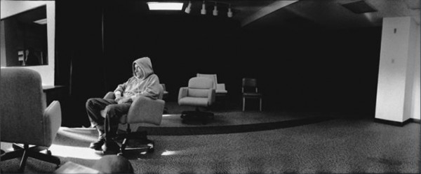 Bob Dylan a Masked and Anonymous (Az utolsó akkord) forgatása közben, 2003.