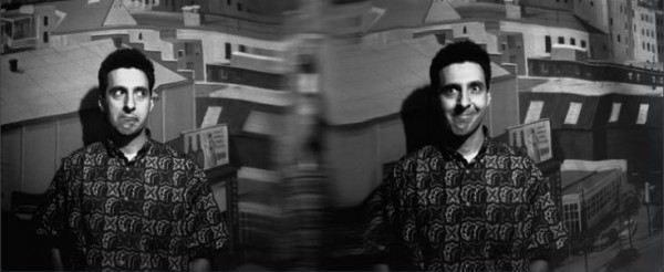 John Turturro is megismerkedik a duplaexpóval. Komédia és tragédia. a Félelem nélkül forgatásán 1993.