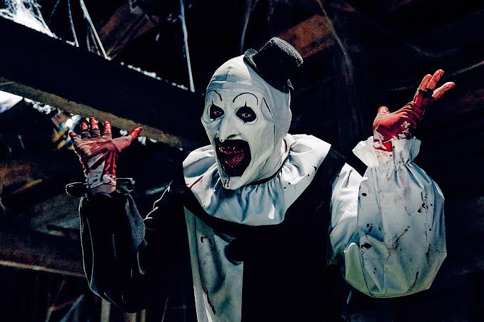 art the clown, gore