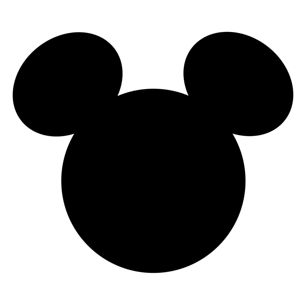 Mickey egér sziluett