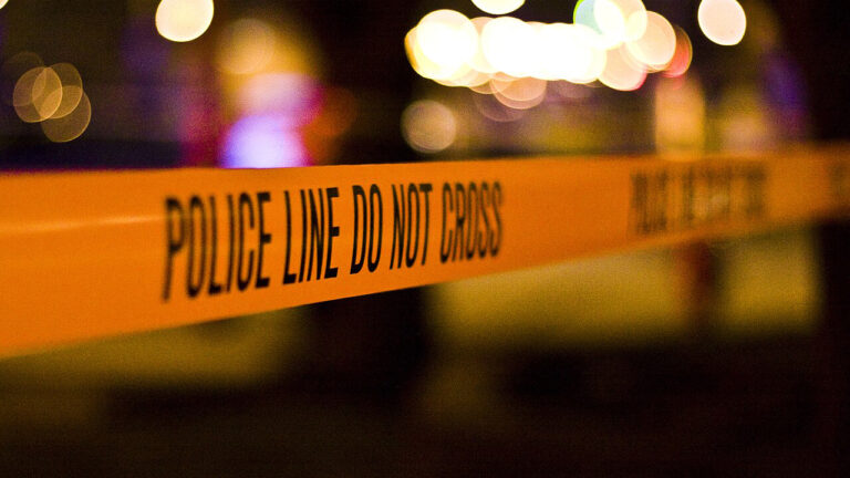 CSI police line