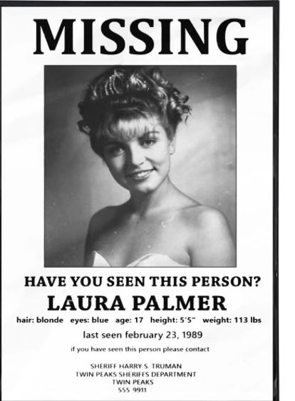 Twin Peaks: Laura Palmer Missing